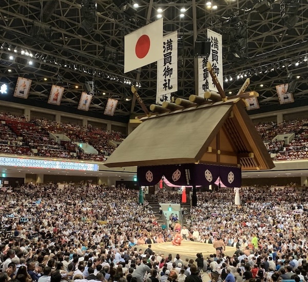 大相撲五月場所初日！